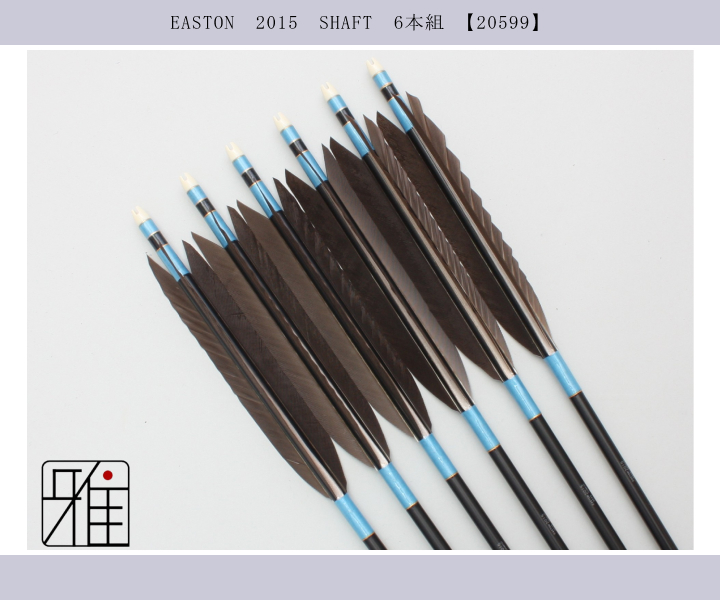 弓道 矢6本 ジュラルミン Easton2015 弓道☆ジュラルミン矢☆EASTON