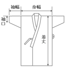 女性弓道衣6点セット（上衣・袴・角帯・足袋・胸当て・風呂敷）WEB限定